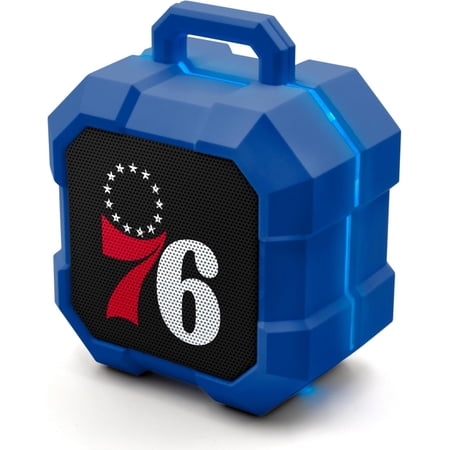 SOAR NBA Shockbox LED Wireless Bluetooth Speaker – Philadelphia 76ers