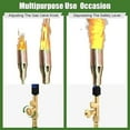 thumbnail image 4 of Adjustable Liquefied Gas Flame Torch Set, BVEBJDX Handheld Flamethrower Blow Torch Gun, for Household Pig Hair, Outdoor Camping, 4 of 8