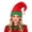 Red, variant on LUVDA Women's Christmas Fleece Gnome Elf Hat with Jingle Bells