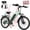 Light Green, variant on VARUN Electric Bike, 26" EBike with 750W Peak Motor, 48V 374.4Wh Removable Battery, 20+MPH, 7-Speed Gears, Includes Bike Pump, Phone Holder & Bike Lock - Electric Bicycle for Adults, UL2849