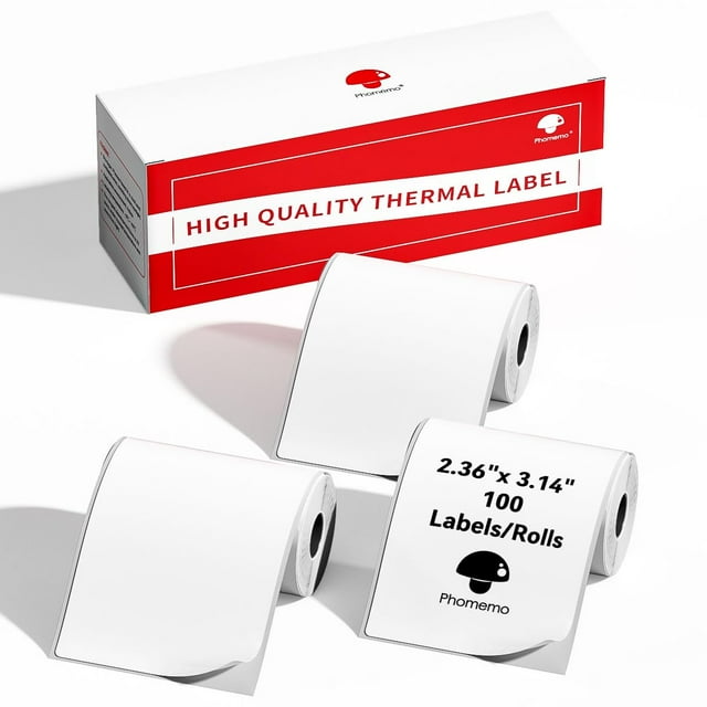 Etiquetas Térmicas Phomemo para M220/M221/M250/M200/M260 60x80mm