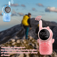 thumbnail image 5 of Radios Walkie Talkies Para Niños Pantalla A Color 2 Piezas azul/rosa, 5 of 5