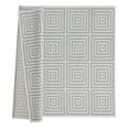 thumbnail image 3 of United Weavers Rasbora Piraya Contemporary Geometric Area Rug, Sand, 7'10" x 7'10", 3 of 6