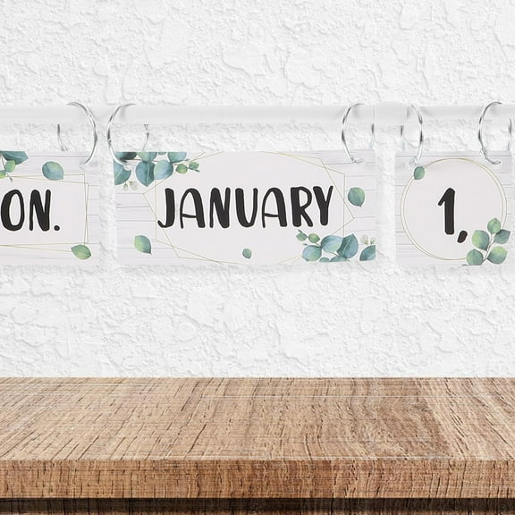 Tineasur Classroom Wall Calendar - Multi-Functional, Easy to Install, Perfect Educational Decor for Classroom or Home
