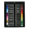 thumbnail image 5 of DelGreen 12/24/36 Colors Oil Round Pastel Set Assorted Artists Stick School Kit (36 Colors), 5 of 22