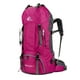thumbnail image 2 of de senderismo para acampar de 60L impermeable con múltiples bolsillos, riñonera, correas de hombro acolchadas y Rosa DYNWAVEMX Senderismo Saco Grande, 2 of 3
