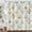 Beige Gold Green, variant on Green Botanical Shower Curtain fo Bathroom, Vintage Floral Flower Leaves Plant Black Bathroom Curtains Set Decor, Polyester Waterproof Shower Curtains with 12 Hooks, 60x72 Inch