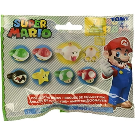 SUPER MARIO Brothers Collector Rings Blind Bag