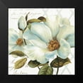 thumbnail image 2 of Audit, Lisa 12x12 Black Modern Framed Museum Art Print Titled - White Floral Bliss II, 2 of 5