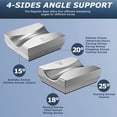 thumbnail image 5 of Rolling Knife Sharpener for Straight Edges - Premium Sharpening Kit for all Knife Set - 360 & 600 Diamond - 1000 & 3000 Discs for All Hardness Levels - Gripable Aluminum Body, 4 Angles, 5 of 7