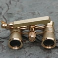 thumbnail image 3 of Ikayaa Mini Jumelles en Métal 3x25 Légères Rétro avec Poignée Pliable Intégrée pour Adultes Enfants Femmes pour Concerts Musicaux, 3 of 7