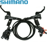 Shimano Deore 12S BR/BL M6100 Hydraulic Disc Brake Post Mount 160mm Left Front Right Rear Brake Lever Caliper Set with G03S Brake Pad Mountain/AM Bicycle 22.2mm Handlebar Brake Set