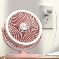 thumbnail image 3 of Ventilador pequeño de escritorio, mini ventilador portátil de mano, ventilador de viento grande para dormitorio de estudiantes de escritorio con carga USB MFZFUKR BST3024626-2, 3 of 5