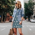 thumbnail image 4 of Yiaed Elegant Flamingo Print Women's Sleeveless Dress, Loose Fit Summer Dress, Casual Sleeveless Dress for Women, 4 of 7