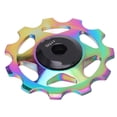 thumbnail image 2 of Ccdes Bicycle Rear Derailleur Roller, CNC Machining Bike Wheel Roller Pulley Sturdy 11T For Road Bike, 2 of 8