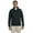 Black, variant on Super Sweats NuBlend Quarter-Zip Cadet Collar Sweatshirt