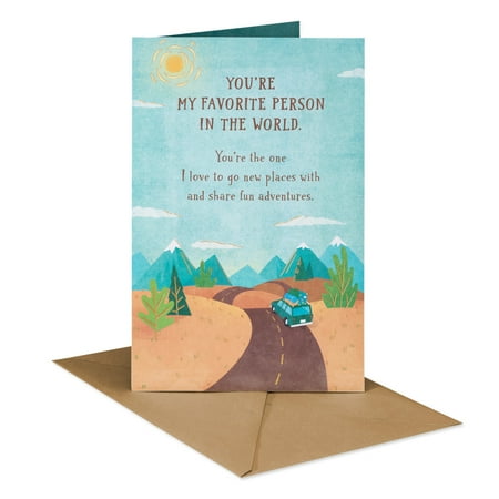 American Greetings Romantic Father's Day Card (You're My Favorite Person)
