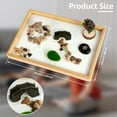 thumbnail image 2 of Vensio DIY Zen Garden Kit for Office Desk Reusable Mini Sand Box with Rake and Bridge for Stress Relief, 2 of 11