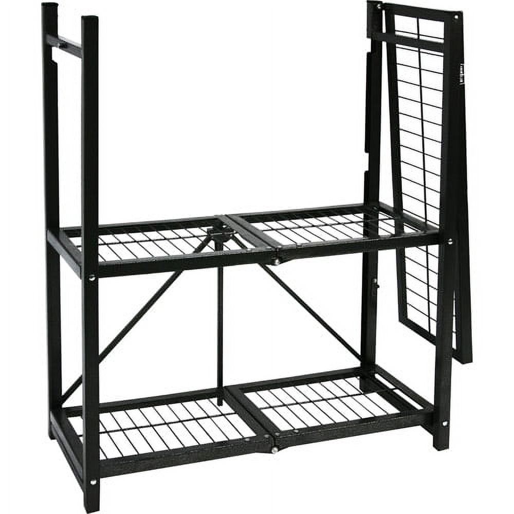 Origami General Purpose Shelving Unit, Black - Walmart.com