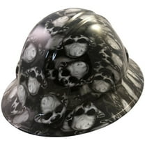 Mr Creepy Hydro Dipped Hard Hats Full Brim Style