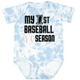 thumbnail image 3 of Inktastic My 1st Baseball Season Boys Baby Bodysuit, 3 of 5