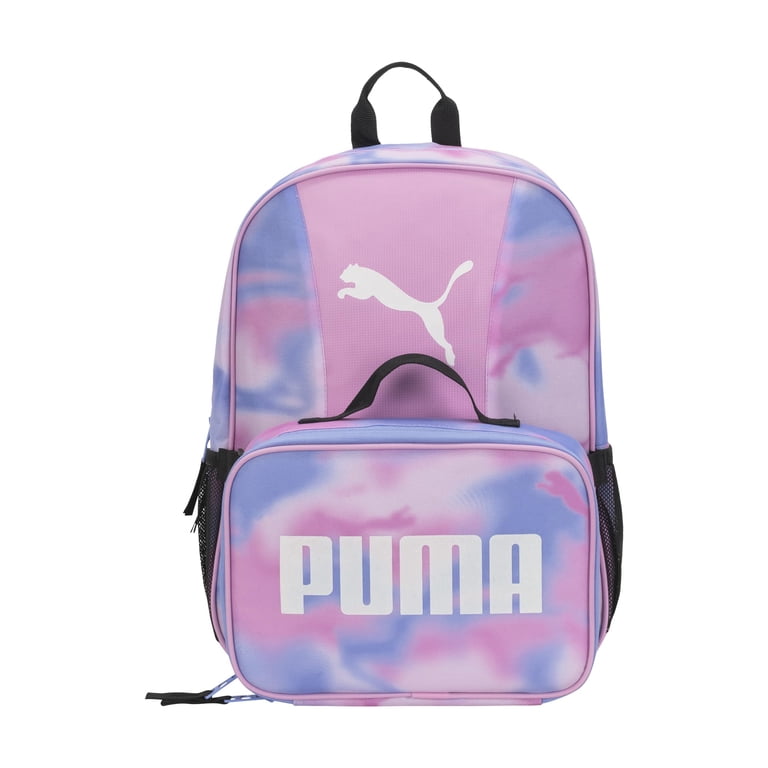 PUMA Evercat Backpack & Lunch Kit Combo, Lilac Chiffon Pink  display picture 3
