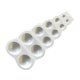 thumbnail image 1 of Kearding Molde de silicona para pasteles de 16 cavidades, bandeja para hornear de media bola, molde de Chocolate resistente al calor DIY para azúcar de Herramientas y accesorios para hornear Kearding HA001505-00, 1 of 8
