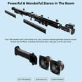 thumbnail image 3 of Tyethy Sound Bar for TV 120W Wireless Bluetooth 5.0 Soundbars 3D Surround Sound System Home Theater Speaker Split Soundbar, 3 of 10