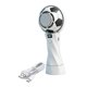 thumbnail image 3 of Ventilador portátil turbo de mano con 6 velocidades y forma de balón de fútbol para el hogar, la oficina y los viajes. Blanco, 3 of 9