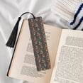 thumbnail image 4 of Kdxio Berries and Flowers Print Metal Tassel Bookmarks,Perfect Gift for Art Lovers and Bookworms Metal Bookmarks for Women, 4 of 8