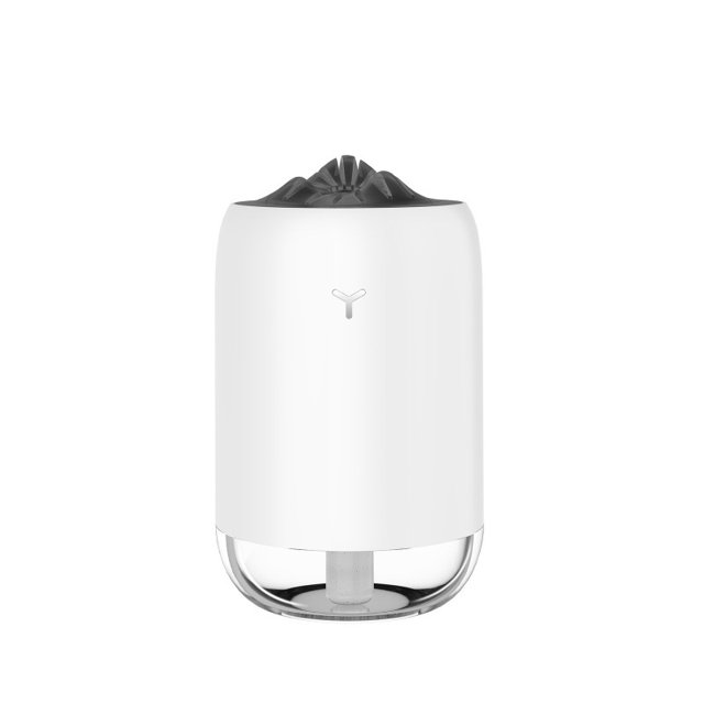 Humidificador pequeño para dormitorio, humidificador personal de niebla fría, silencioso, 2 modos de pulverización, apagado automático con rociador de agua portátil ligero
