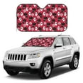 thumbnail image 2 of Fuzoiu Cute Dog Print Car Windshield Sunshade,Foldable Reflective Sun Visor,Windshield Sun Shade,UV Rays Sun Visor Shade,Auto Front Sun Shield Shade-Small, 2 of 8