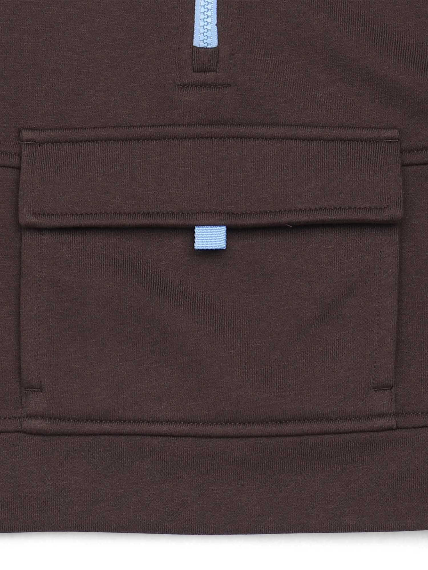 Wonder Nation Toddler Boys Quarter Zip Pullover, Sizes 12M-5T