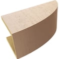 thumbnail image 6 of 8"W x 16"D x 8"H Wide Durham Rough Cedar Woodgrain TimberThane Corbel, Primed Tan, 6 of 6