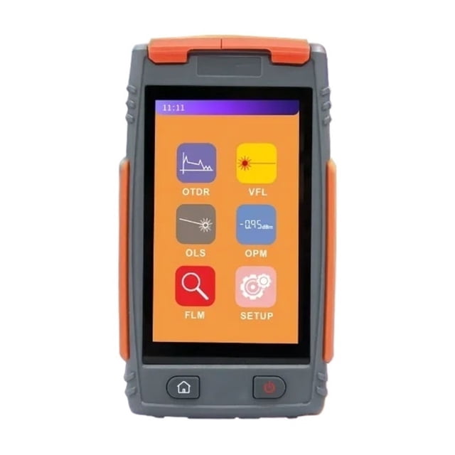 Fiber Optic Mini OTDR 4 Inch Touch Screen Multiple Funtion Include OPM,OLS,VFL, FLM ,Easy to Use