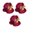 thumbnail image 3 of Pasadores de flores, pinza para el pelo, suministros de peinado para el cabello, decoración, tocado para escenario, espectáculo, actividades de Púrpura, 3 of 8