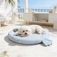 thumbnail image 6 of Pet Cooling Bed All Season Summer Mat Breathable Sleeping Sofa Pad Washable Foldable Portable for Cats Dogs Home Car Travel Hot Weather Relief Cooling Nap Pad Summer Chill Mat Foldable Travel Bed, 6 of 6