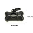 thumbnail image 2 of HHBEAUTY Poop Bags for Dogs with Dispenser, Leak-Proof Dog Waste Bags and Bone-Shaped Dog Poop Bags Holder for Leash, Pet Waste Disposal Bag Dispenser With Waste Bag, Green, 2 of 9