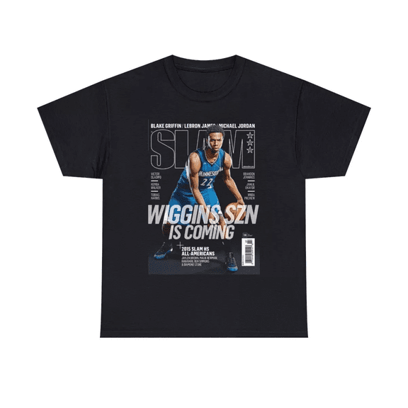 Andrew!! Wiggins!! Minnes0ta Timberw0lves Slam Cover Tee Shirt