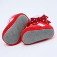 thumbnail image 6 of Unisex Newborn Baby Cotton High Booties Non-Slip Sole for Toddler Boys Girls Infant Winter Warm Fleece Cute Bow tie Shoes, 6 of 7