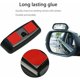 thumbnail image 4 of Juego de 2 espejos de punto ciego para coche de 360°, universal derecho + izquierdo ajustable de cristal HD para coche, espejo auxiliar de gran angular ajustable para puntos ciegos, furgoneta, marco, 4 of 5