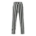 thumbnail image 3 of Baqcunre Male Business Suit Trousers Striped Large Size Refreshing Comfortable Casual Trousers,S,Work Pants For Men,Men'S Pants,Joggers For Men,Mens Clothes,Mens Fashion,Black, 3 of 4