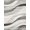 Gray White Charcoal, Pattern 3, variant on ODIKA Under Tonal Plush Solid Field Minimalist Interlocking Geometric for Entryway, Kitchen, Mudroom, Stain Resistant Flatwoven