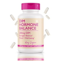 Amy Suzanne 200 mg DIM Supplement for Women - Hormone Balance, Energy, Stress, and Mood Support - 60 Ounce
