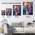 thumbnail image 3 of Artery8 Jungle Lion Colourful Abstract Pop Art Design For Living Room Art Print Framed Poster Wall Decor 12x16 inch, 3 of 5