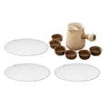 thumbnail image 3 of Tetera de cerámica con juego de tazas y bote para hervir agua, tetera tradicional china, teteras para cocina, regalos del Día de San Valentín ,, 3 of 8