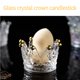thumbnail image 4 of Portavelas De Corona Vidrio Compacto Delicado Hermosa Decoración De Velas Scienceny HA015986-00, 4 of 6