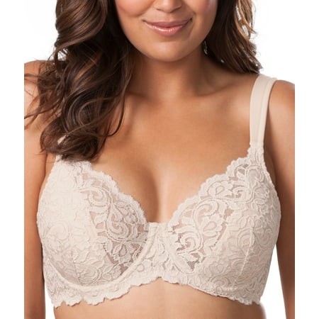 

Leading Lady Womens Scalloped Lace Bra Style-5044