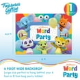 thumbnail image 2 of Word Party Backdrop - Word Party Birthday Supplies, 2 of 6