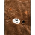 thumbnail image 7 of Fldy Toddler Boys Girls Warm Outfit Casual Sleepwear Long Sleeve Nightwear Loungewear 2 Piece Pajama Brown Cat 80/S/6, 7 of 7